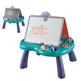 Pizarra de dibujo infantil doble cara magnética