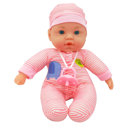 Muñeca bebé blandita 31 cm con sonidos e idiomas