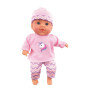 Muñeca bebé cuerpo blando con sonidos 31 cm rosa | +3 años