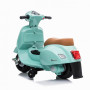 Mini Vespa Eléctrica 6V Azul Celeste Tachan | Moto Infantil con Licencia Oficial