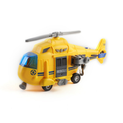 Helicóptero de Rescate Infantil con Luz y Sonido | Helicóptero Juguete +3 Años