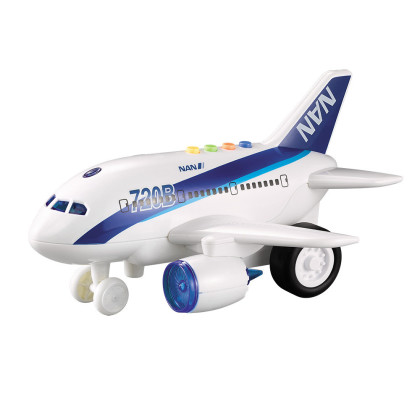 Avión de Pasajeros Infantil Luz y Sonido Escala 1:16 | Avión Juguete