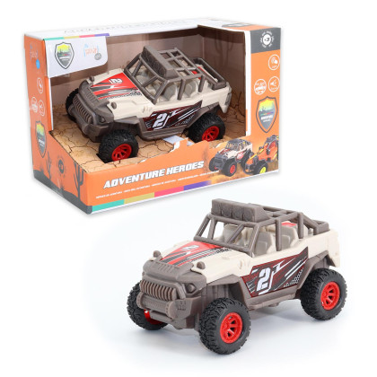 Todoterreno Infantil Luz y Sonido Escala 1:44 | Coche 4x4 Juguete