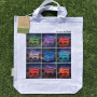 Bolsa Algodón Orgánico Ermita de Muel Multicolor | Edición Nocturna