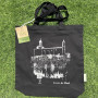 Bolsa Algodón Orgánico Negra Ermita de Muel | Adiario Store