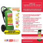 Extintor Ecofire Green Carro 40L Industrial | Adiario Store