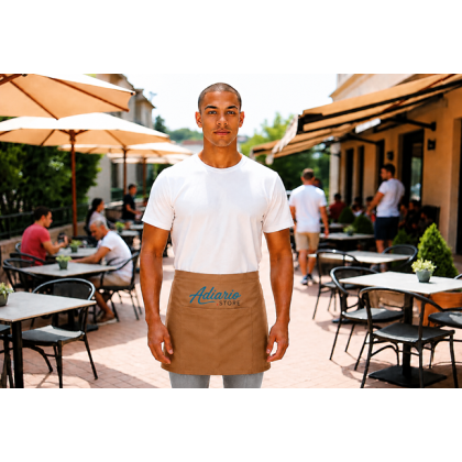 Delantal Coffee Corto Multicolor | Hostelería | Adiario Store