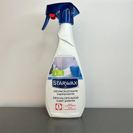 Desincrustante superpotente para eliminar cal en baño