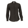 Camisa Sharon Mujer Manga Larga Negra | Hostelería | Adiario Store