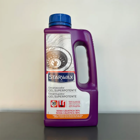 Gel desatascador para eliminar atascos en tuberías