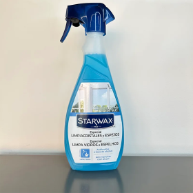 Limpiacristales antihuellas para cristales sin marcas