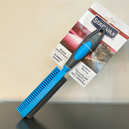 Cepillo de goma para tejidos y pelos elimina pelusas