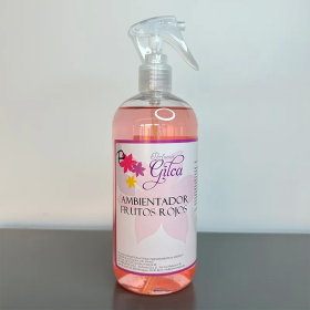 Ambientador frutos rojos aroma dulce y afrutado duradero