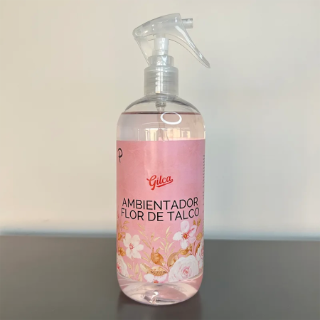 Ambientador Flor de Talco aroma limpio y suave